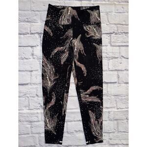 FREE PEOPLE Movement Serene Printed 7/8 Reflective Compression Leggings Size XS